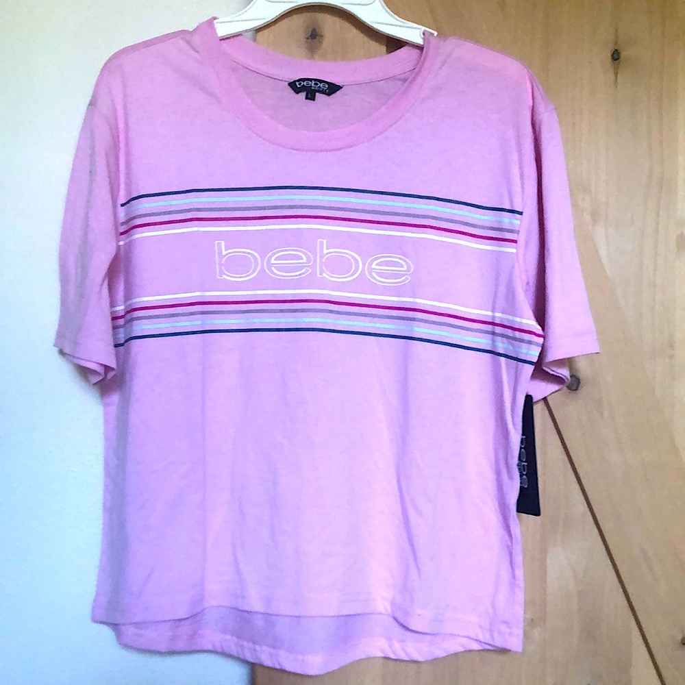 bebe Sport logo tee